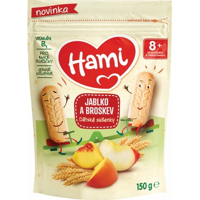 Hami sušienky s príchuťou jablko banán 150 g