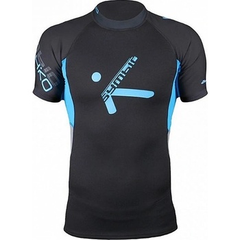 Hiko SYMBIO pánské krátký rukáv černo/modrá