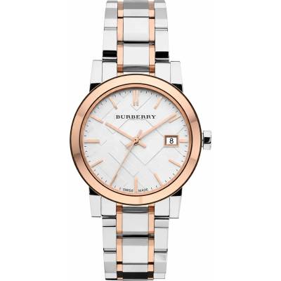 Дамски часовник Burberry The City BU9105, INOX, Златист / Сребрист (BU9105)