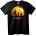 NOONEBRAND Тениска Силует на Dragon Ball - S, White
