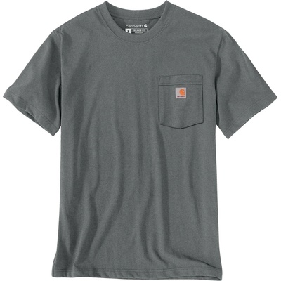 Carhartt Мъжка тениска Carhartt Irvine Relaxed Truck T-shirt - Weathered Ash Heather - размер XL (216-8574-0114)