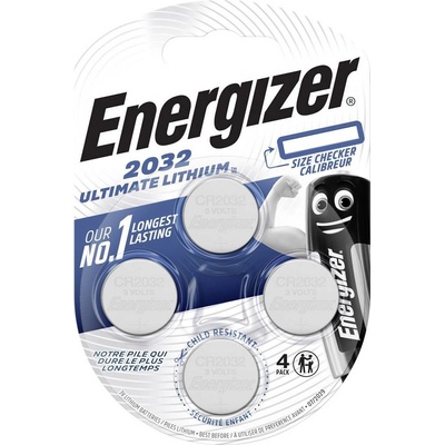 Energizer Ultimate Lithium CR2032 4ks E301319304