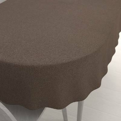 Biante oválný ubrus BKR-504 Hnědý 120x180 cm