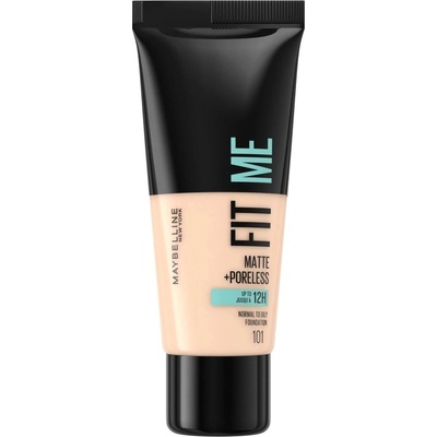 Maybelline Fit Me Matte + Poreless Make-up 101 True Ivory 30 ml