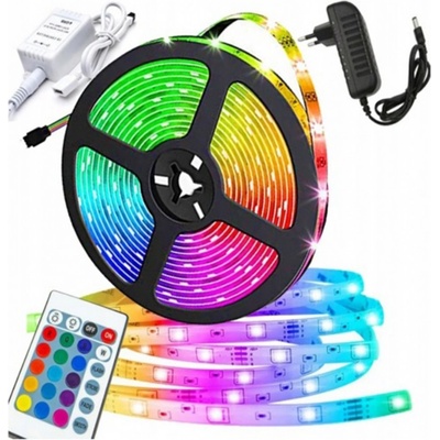 Hadex Hadex - LED RGB Pásik 5m LED/12/230V IP44 + diaľkové ovládanie HD0325