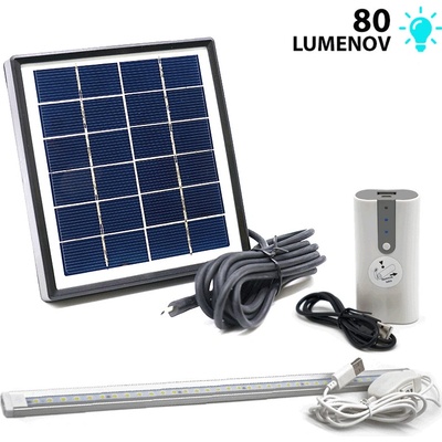 Solárny LED systém s powerbankom POWERplus Dove 4000mAh