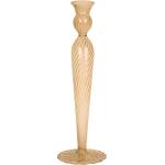 PT LIVING Светлокафяв стъклен свещник, височина 26, 5 cm Swirl - PT LIVING (PT3730SB)