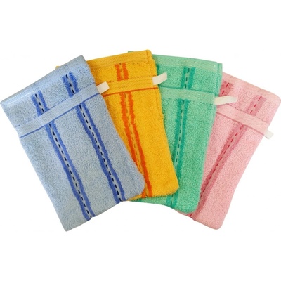 Market Žinka froté se vzorem mix barev