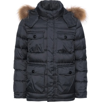 Image 1 of EDDIE PEN Пухено яке с естествена качулка Ракун Eddie Pen Manson