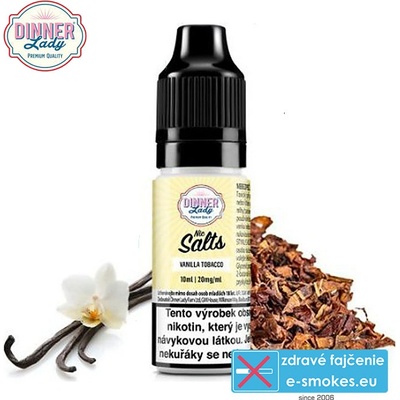 Dinner Lady Vanilla Tobacco 10 ml 20 mg