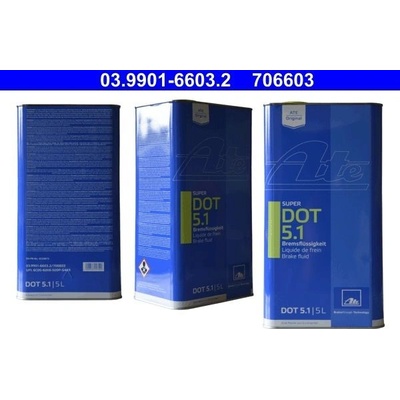 ATE Brzdová kvapalina DOT 5.1 5 l