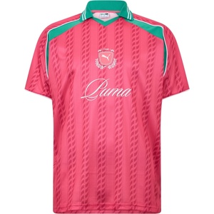 PUMA Мъжка футболна фланелка Puma Football Jersey T-Shirt Mens/Unisex - Pink