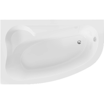 Mexen Westa ъглова лява вана 160 x 100 см, бяла - 560116010001 (560116010001)