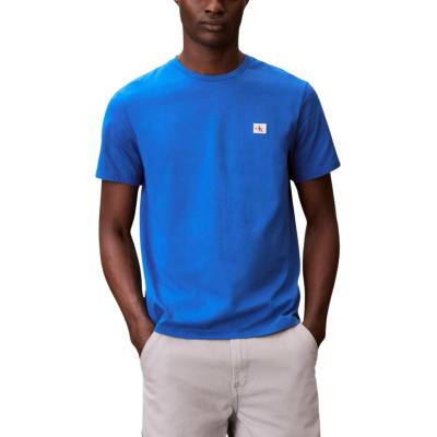 Calvin Klein Jeans tričko modrá krémová