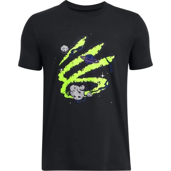 Under Armour Тениска Under Armour Curry Trend Tee 1-BLK 1387103-001 Размер YXS