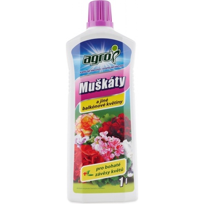 Agro kapalné hnojivo pro pelargonie 1 l
