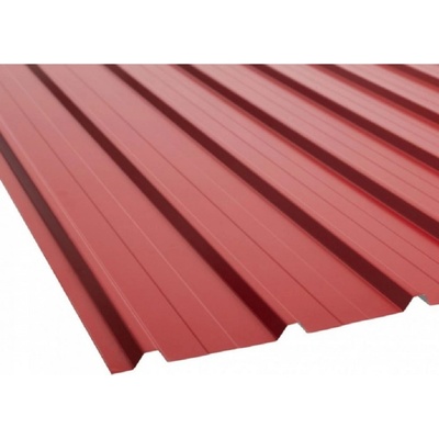 Covernit Trapézový plech T12 1000 x 910 mm RAL 3011 červená