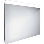 Nimco - Огледало с LED осветление, 90x70 см, алуминий ZP 23019 (ZP 23019)