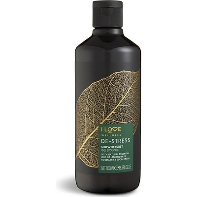 I Love relaxačný sprchový gél Wellness Destress (Shower Burst) 500 ml
