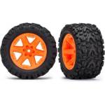 Traxxas колело 2.8", диск RXT оранжев, гума Talon Extreme (чифт)