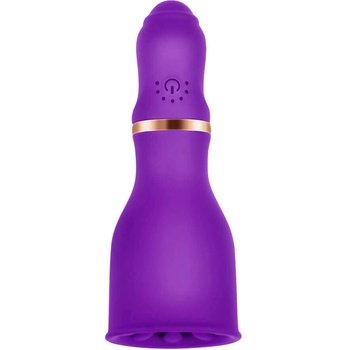 Sunfo rechargeable acorn vibrator purple