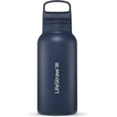 LifeStraw Go 2.0 Stainless Steel Water Filter Bottle 1L Aegean Sea LGV41SASWW