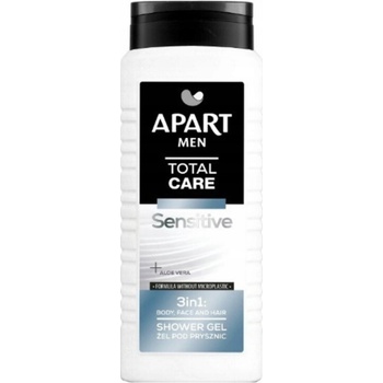 Apart Total Care Sensitive pánsky sprchový gél 500 ml
