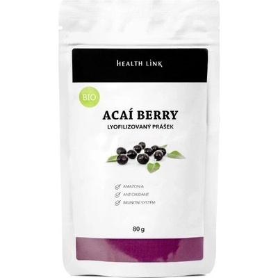 Health Link Bio Acai prášok 80 g
