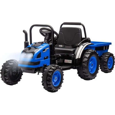 Milly Mally Farmer elektrický traktor s prívesom modrá