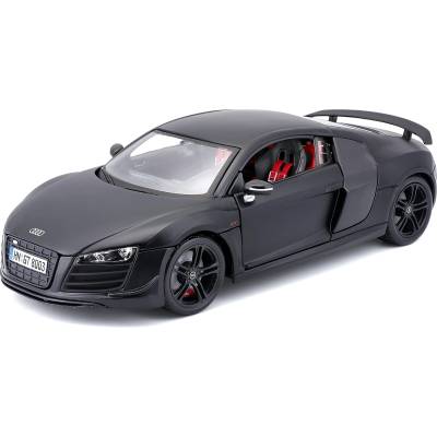 Maisto Метална кола Maisto Special Edition - Audi R8 GT, 1: 18, черна (31395)