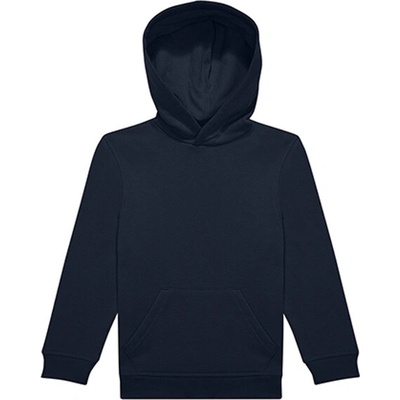 B&C detská mikina s kapucňou WK002 Navy