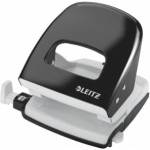 Leitz NeXXt hole punch - 30 sheets - 2 holes - metal - black