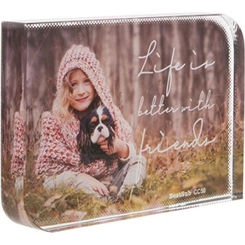 BESTSUB Кристал Правоъгълник, с възможност за персонализация