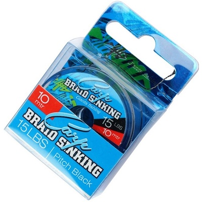 Giants Fishing Šňůra Carp Braid Sinking Pitch Black 10m 15lb