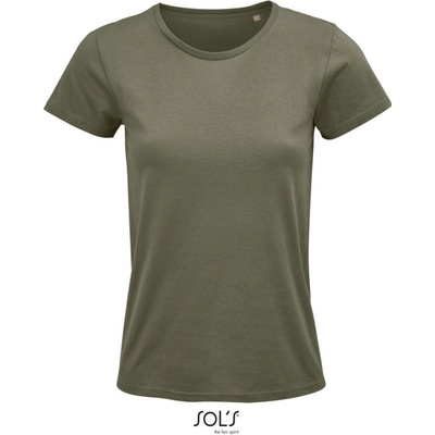 SOL's Collection Tričko Crusader Women z bio bavlny krátký rukáv dámské Khaki