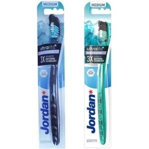 Jordan Четка за зъби Jordan Ultralite Whitening средна, 1 бр