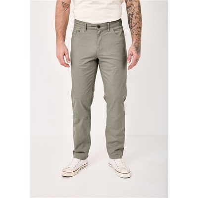 Redpoint pánske bavlnené nohavice modern fit béžovohnedé