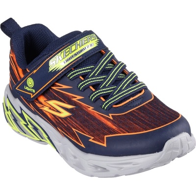 Skechers chlapčenská rekreačná obuv S Lights Light Storm 2.0 K 2025 navy/orange
