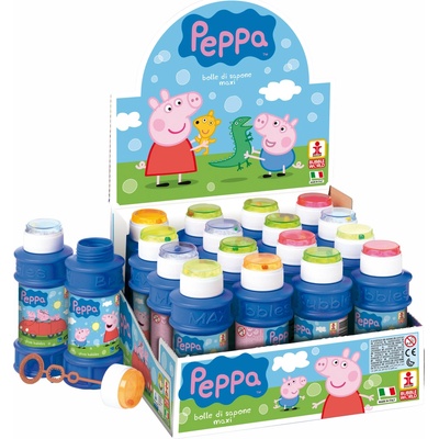 Prasiatko Peppa veľký bublifuk Maxi 175 ml