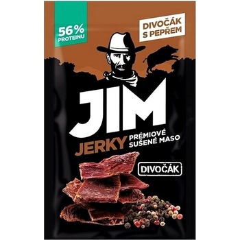 Jim Jerky Divočák s pepřem 23 g