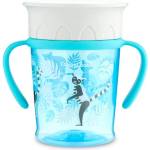 Canpol babies Чаша Canpol - Jungle 360°, 270 ml, Синя (56/504_tur)