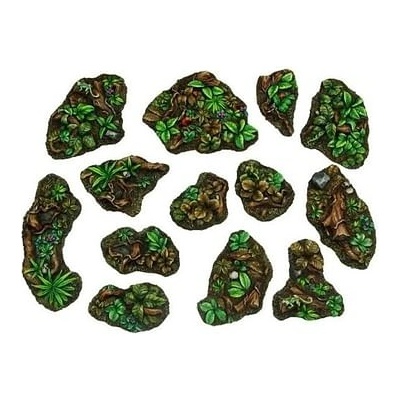 Dekorace Jungle Basing Kit 13 ks