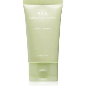 ABIB Heartleaf Mild Sunscreen Relief Tube слънцезащитен крем за лице с успокояващ ефект SPF 50+ 50ml