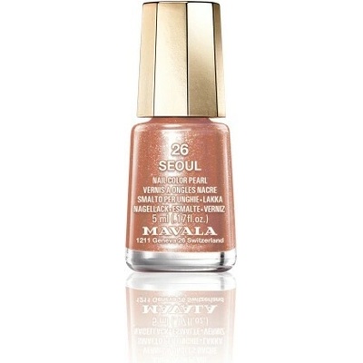Mavala New Look Color’s lak na nehty 26 Seoul zářivá, vznešená zlatá 5 ml