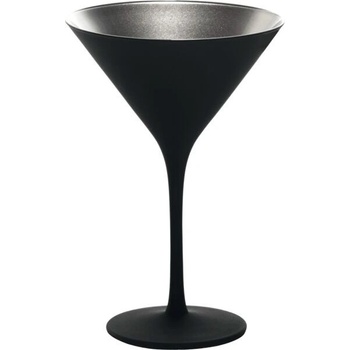 Stölzle Elements Koktailový pohár čierny strieborný 6 x 240 ml