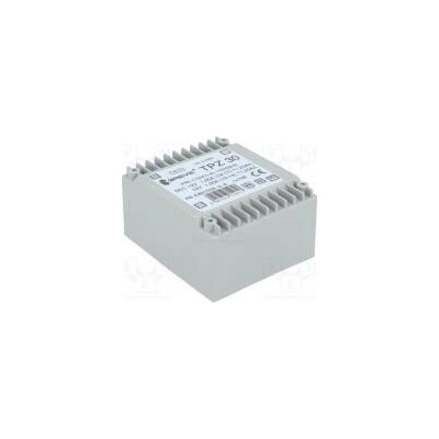 Transformátor síťový 30VA 115VAC,230VAC 12V 12V 1,25A PCB