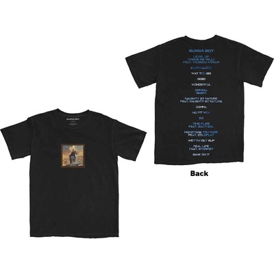 Burna Boy tričko Album Tracks čierne
