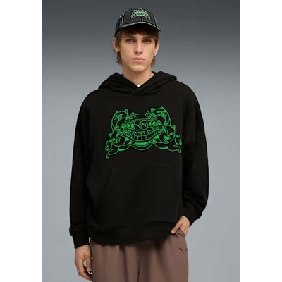 RIPNDIP Puma X RIPNDIP BOXY GRAPHIC HOODIE TR black