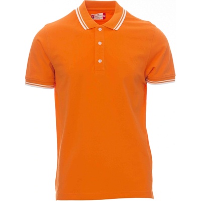 Payper Skipper polo košela pánska Orange-White