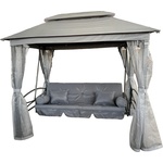 Garden Point Метална градинска люлка Nice Premium Garden Point сива (GAP1004)